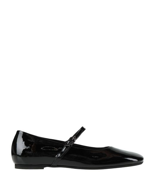 POESIE VENEZIANE Black Ballet Flats
