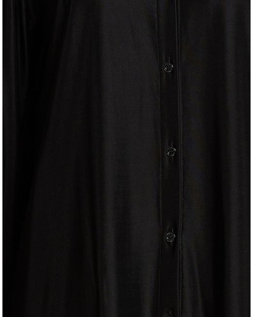 Alexandre Vauthier Black Shirt Viscose, Elastane