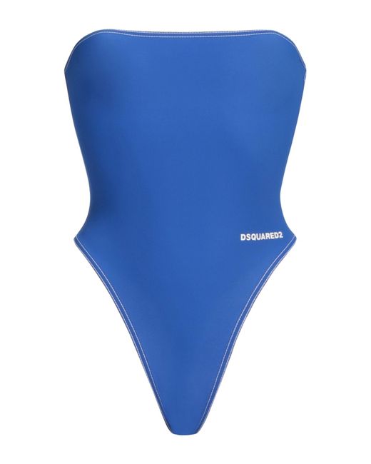 DSquared² Blue One-piece Swimsuit