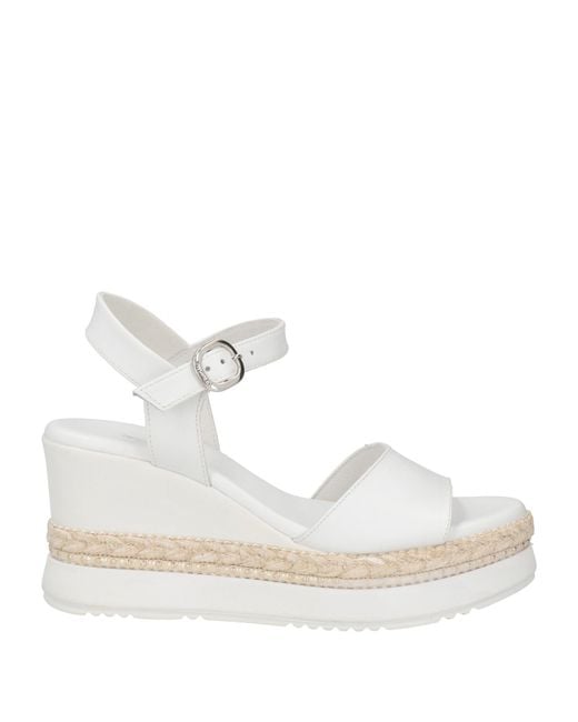 Nero Giardini White Sandals