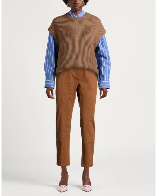 Twinset Brown Pants