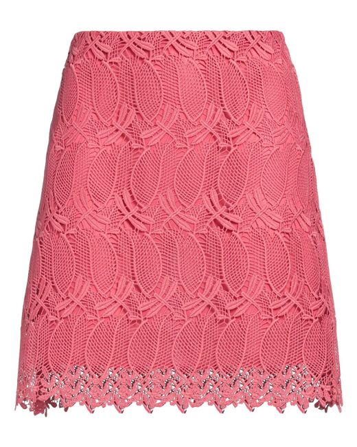 Giamba Pink Mini Skirt Polyester