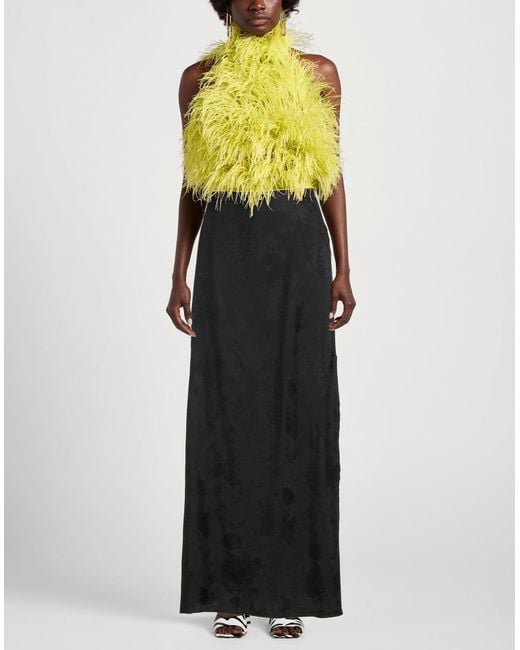 Isabel Benenato Black Maxi Skirt