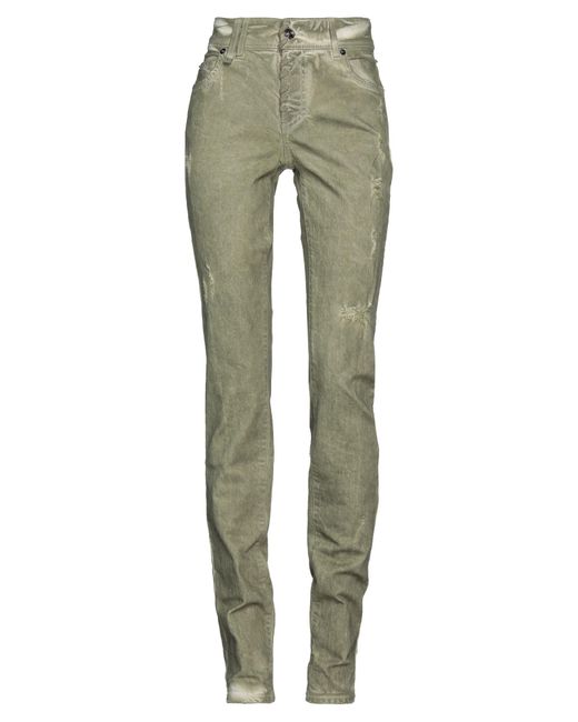 John Galliano Green Jeans