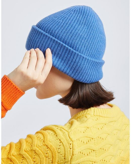 8 by YOOX Blue Hat