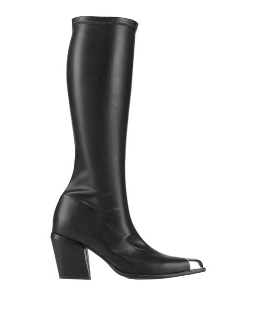 Nila & Nila Black Boot Leather
