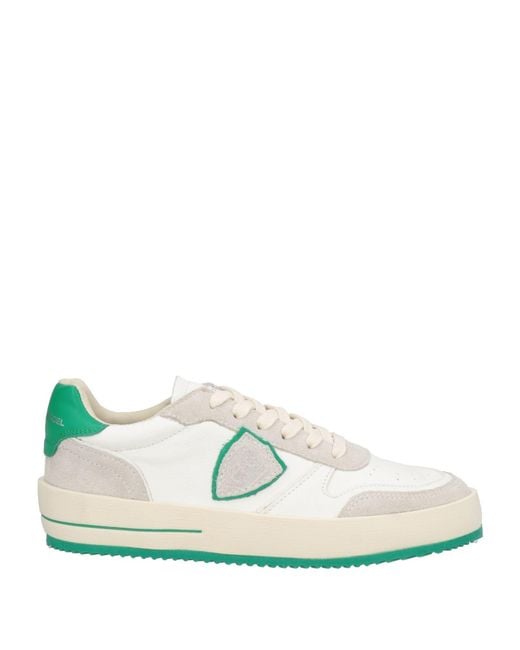 Philippe Model White Sneakers