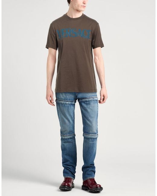 Versace Gray T-shirt for men
