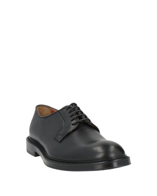 Stringate di Doucal's in Black da Uomo