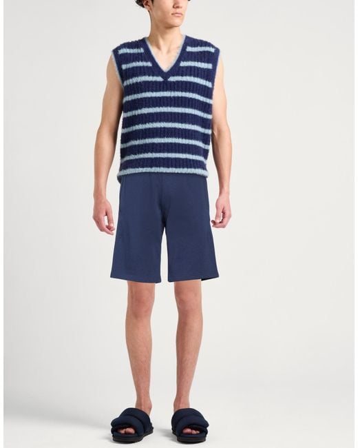 KENZO Blue Shorts & Bermuda Shorts Cotton for men