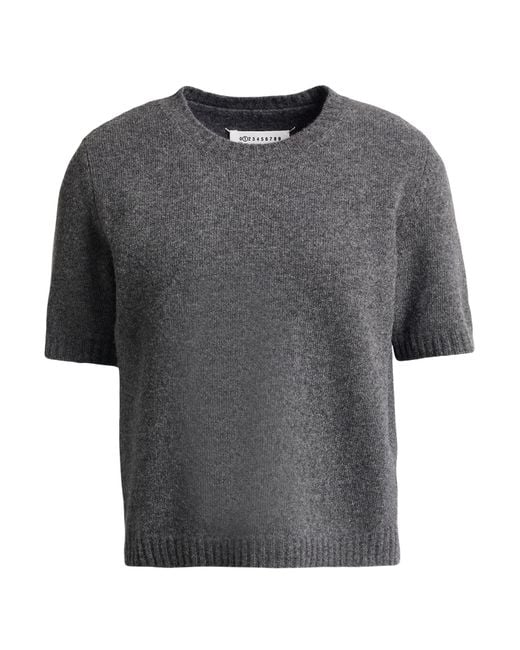 Maison Margiela Gray Sweater Wool