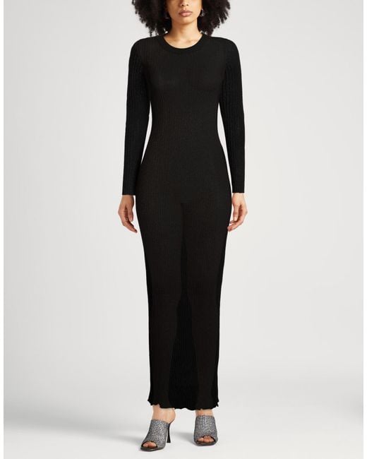 AMI Black Maxi Dresses