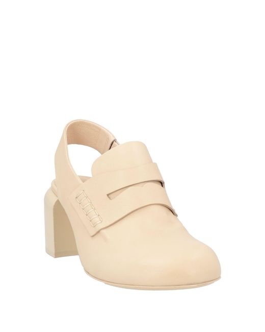 Officine Creative Natural Cream Pumps Leather