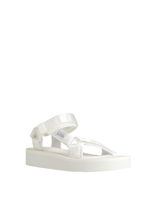 Suicoke White Sandals for men