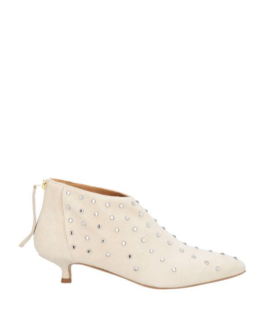 Parisienne Natural Ankle Boots