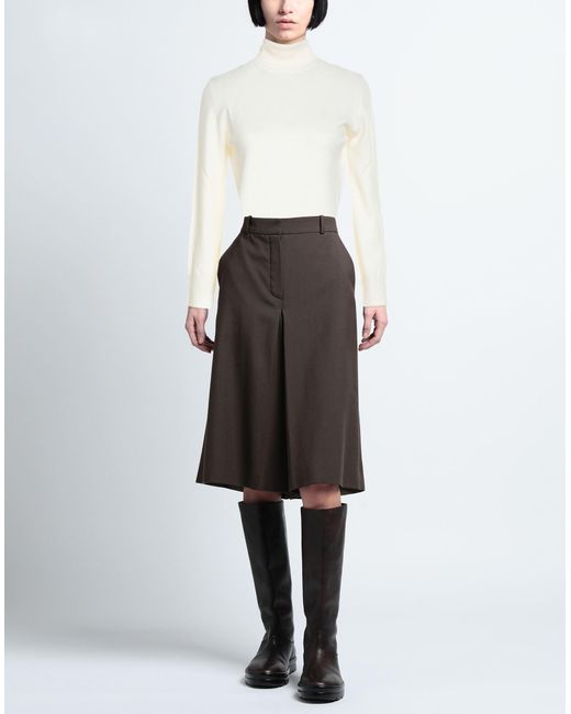 Aragona White Rollkragenpullover