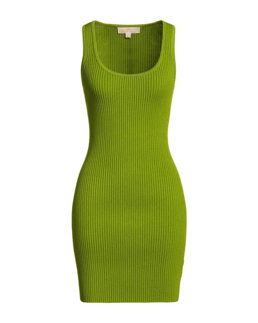 MICHAEL Michael Kors Green Mini Dress
