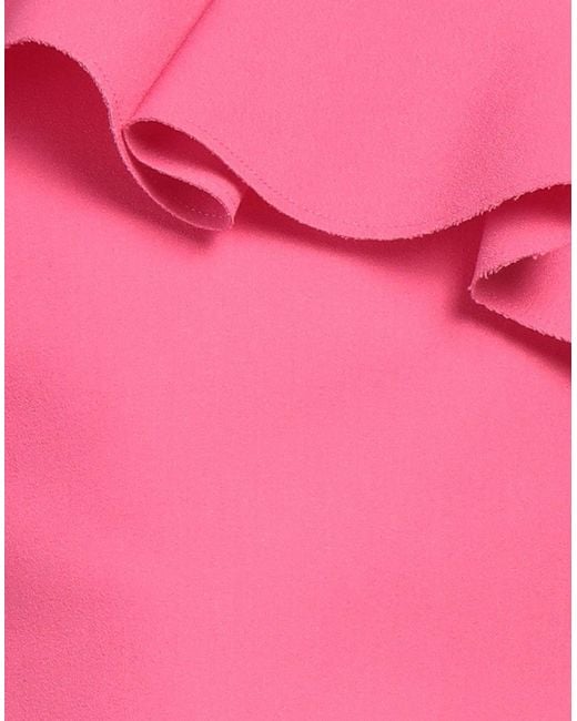 MSGM Pink Fuchsia Top Polyester, Viscose, Elastane