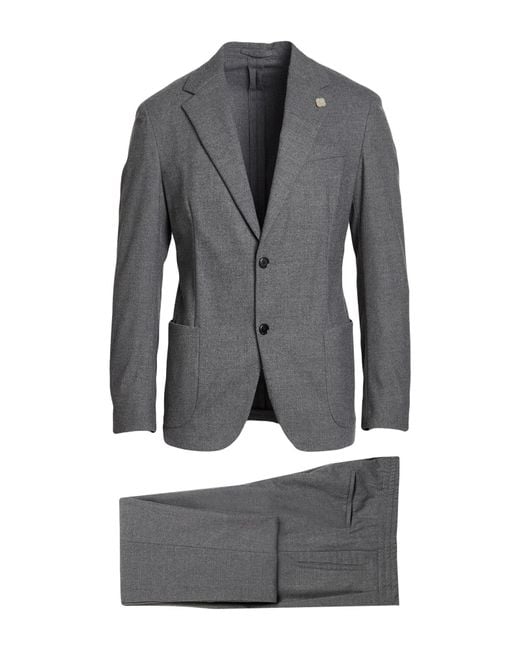 Lardini Gray Suit for men