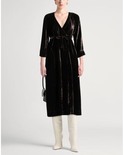 Vestido Midi Uma Wang de color Black