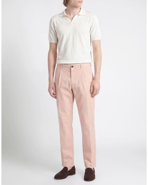 Myths Pink Pants Cotton, Elastane for men