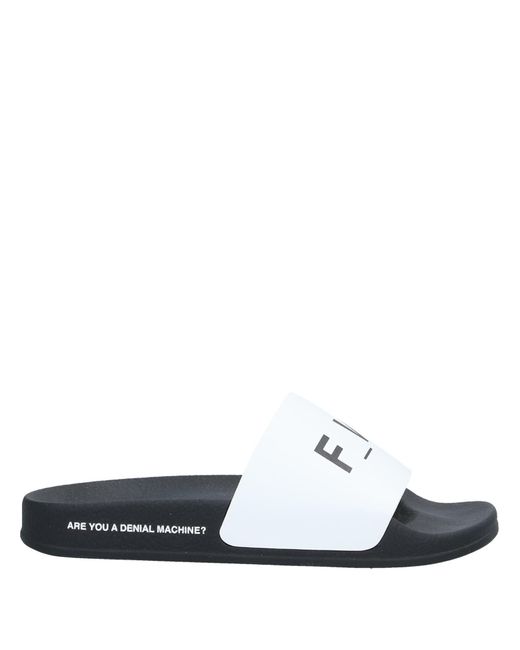 F_WD White Sandals
