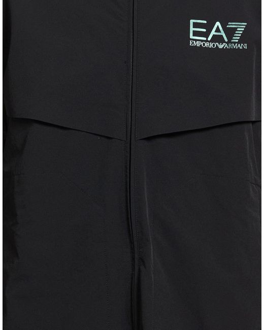 EA7 Black Jackets for men