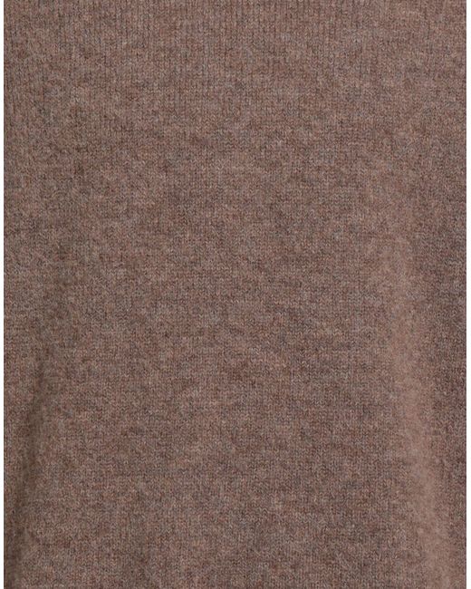 FILIPPO DE LAURENTIIS Brown Jumper for men
