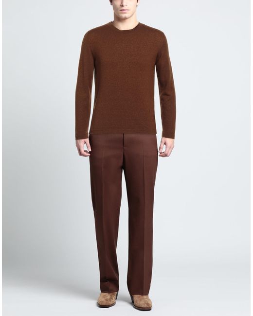 Isaia Brown Sweater for men