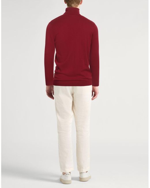 AT.P.CO Rollkragenpullover in Red für Herren