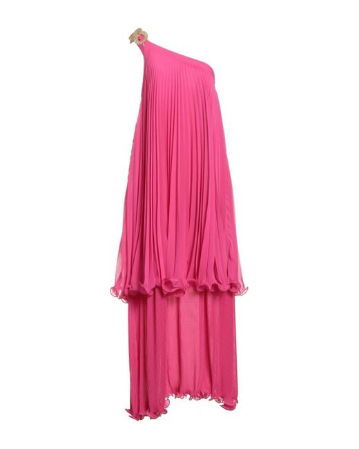 SIMONA CORSELLINI Pink Maxi Dress