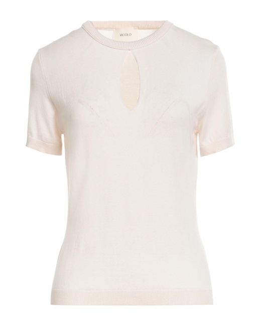 ViCOLO White Sweater