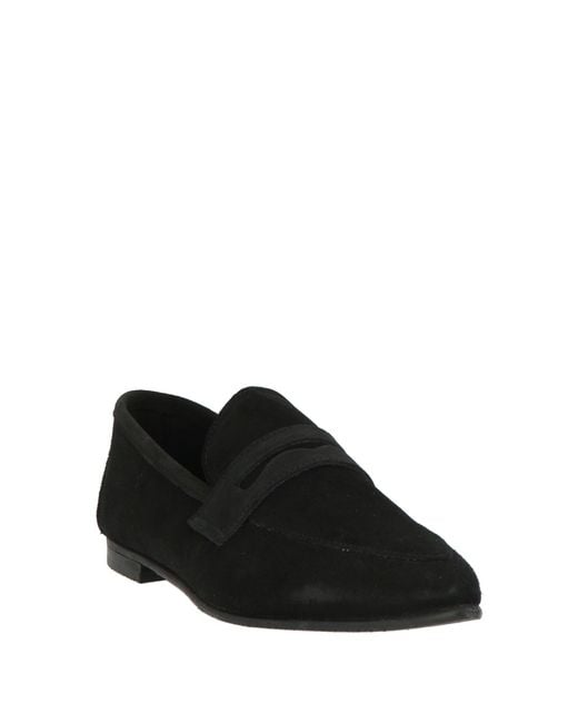 Divine Follie Black Loafers Leather