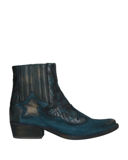 Felmini Blue Ankle Boots