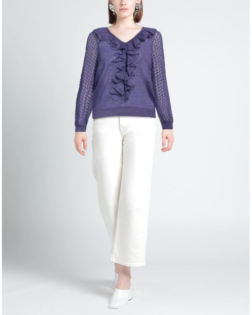 Alberta Ferretti Blue Jumper