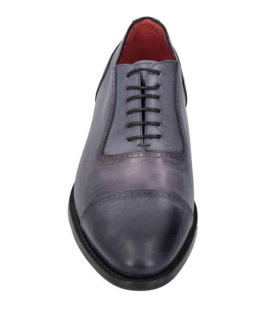 Neil Barrett Purple Lace-Up Shoes Leather for men