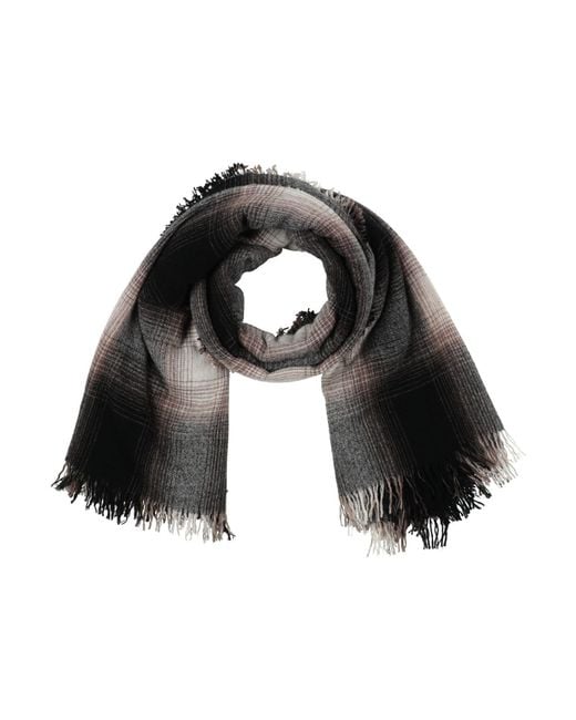 Forme D'expression Black Scarf Wool