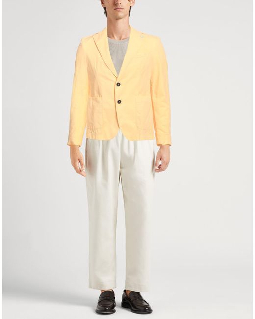Manuel Ritz Yellow Blazer for men