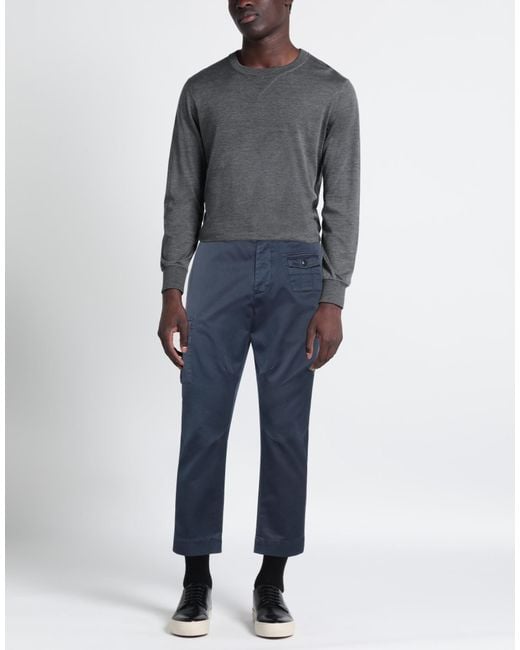 Dondup Blue Pants for men