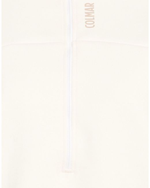 Colmar White Sweatshirt Polyester, Elastane
