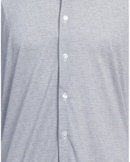 Camisa Sonrisa de hombre de color Blue
