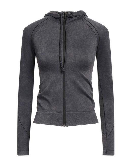 EA7 Blue Charcoal Sweatshirt Polyamide, Elastane