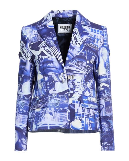 Moschino Blue Blazer