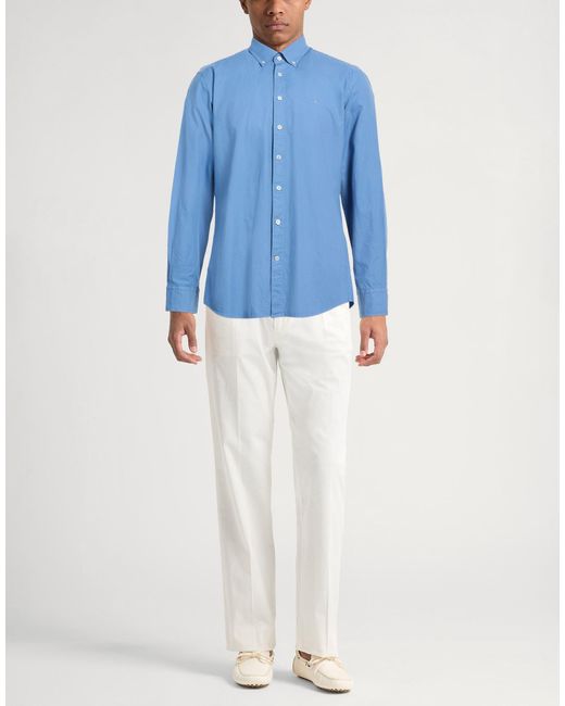 Camisa Hackett de hombre de color Blue