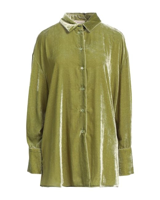 Semicouture Green Shirt