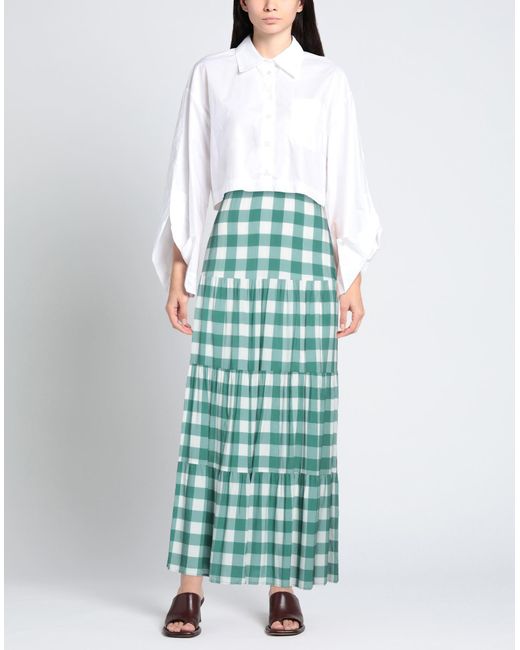 Nana' Blue Maxi Skirt