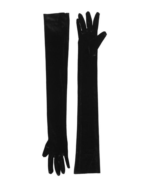 Norma Kamali Black Gloves