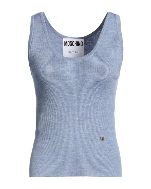 Moschino Blue Tank Top