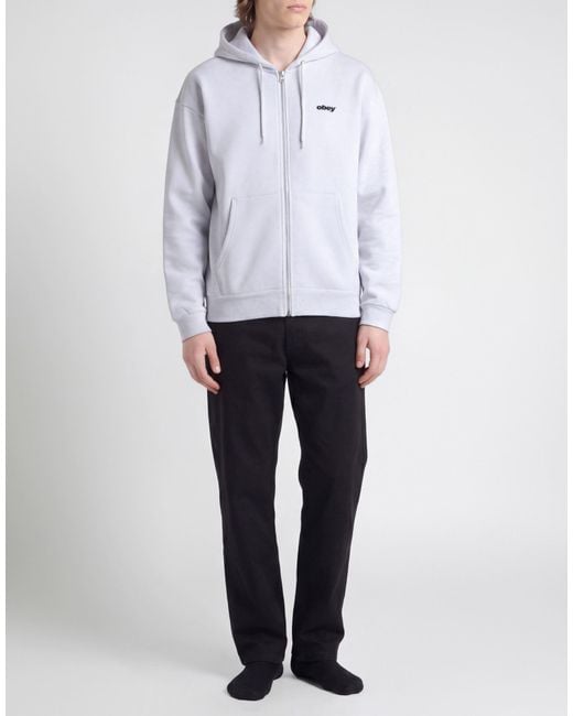 Obey White Sweatshirt for men
