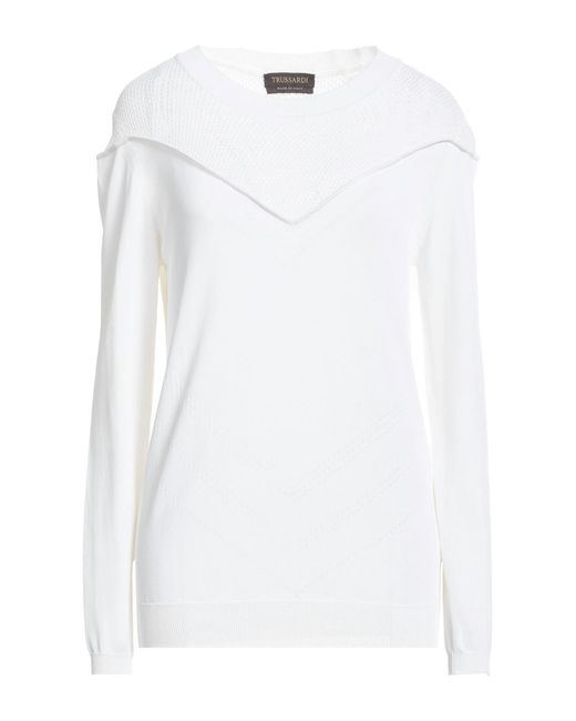 Trussardi White Jumper